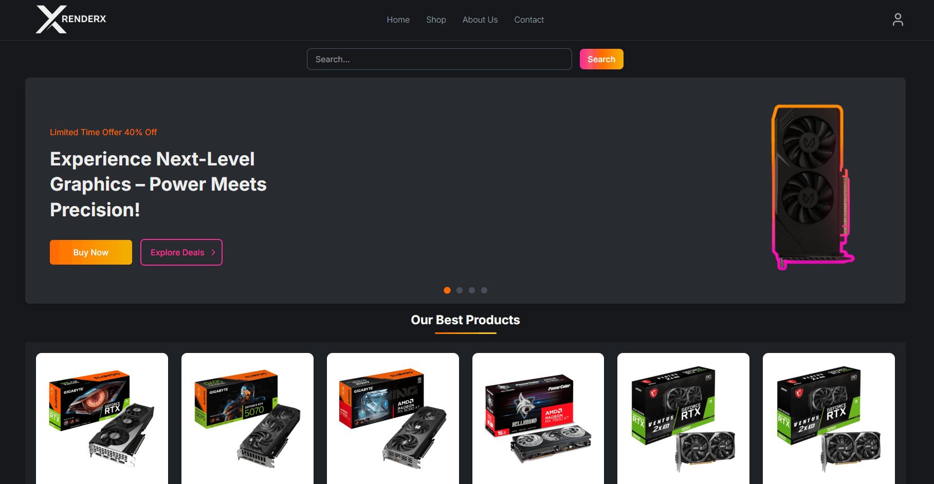 RenderX screenshot 0